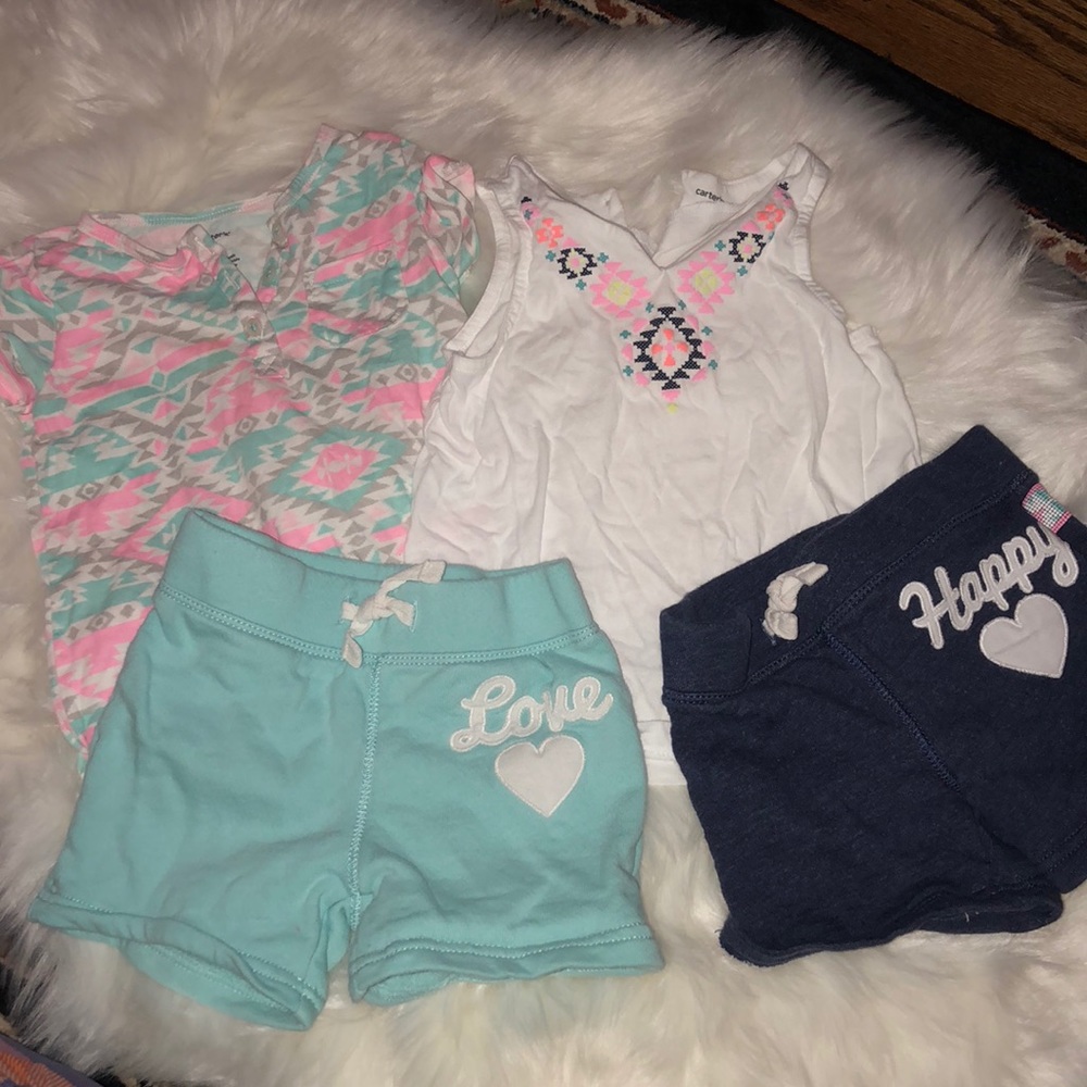 Carters shorts sets